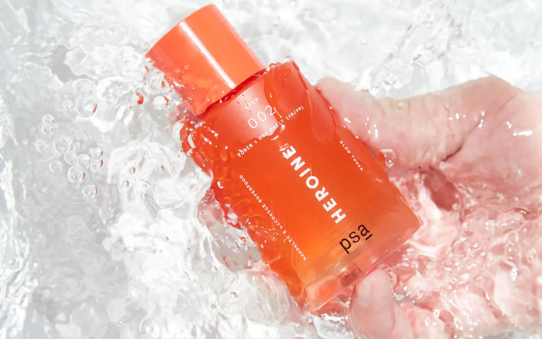 mandelic acid toner for mild exfoliation