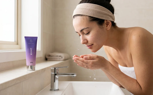 sensitive skin face washing