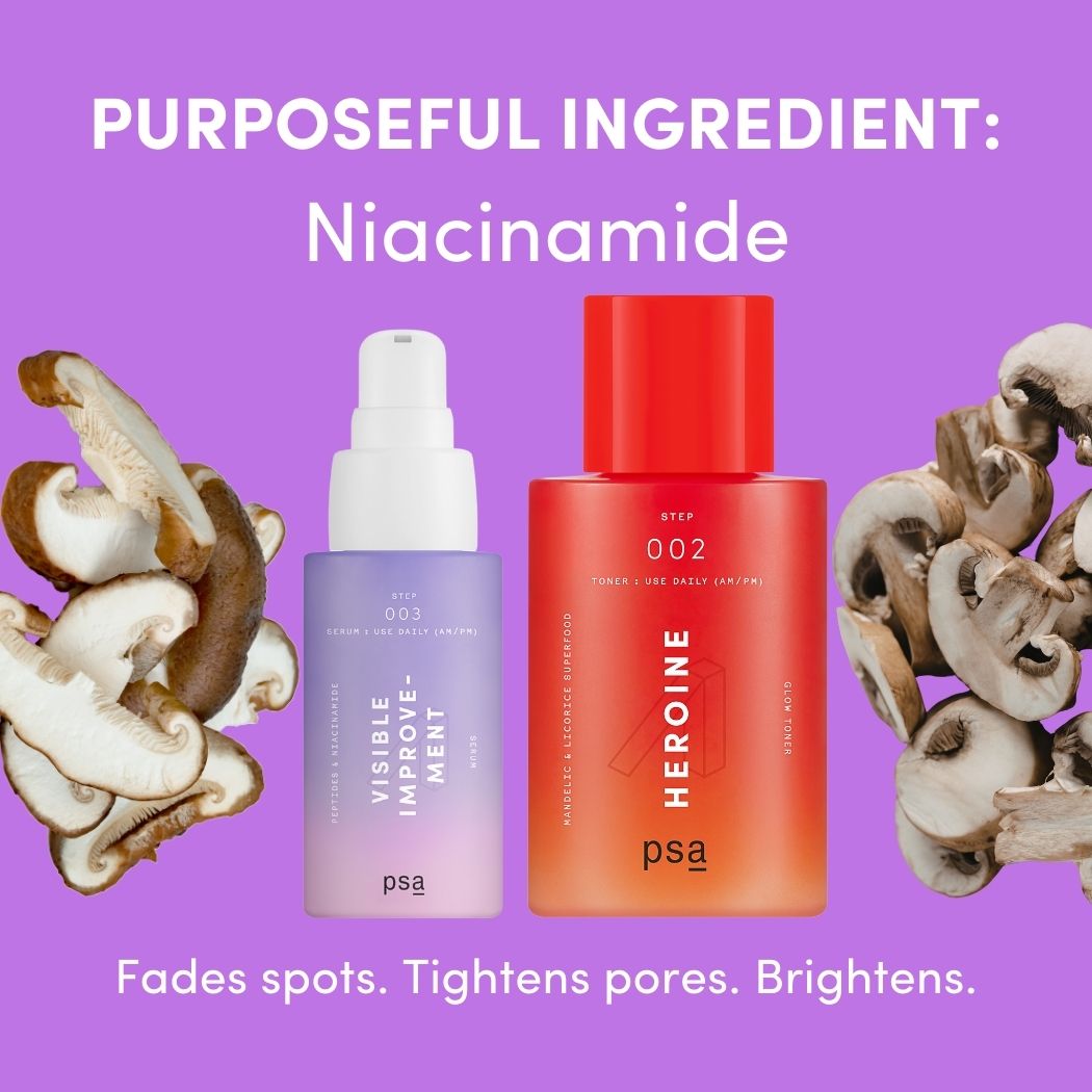 VISIBLE IMPROVEMENT Peptides & Niacinamide Serum | PSA Skincare