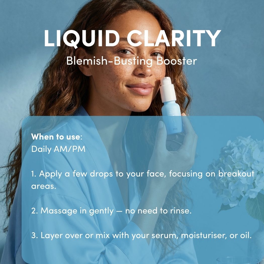 LIQUID CLARITY BHA & Bakuchiol Blemish Recovery Booster | PSA Skincare