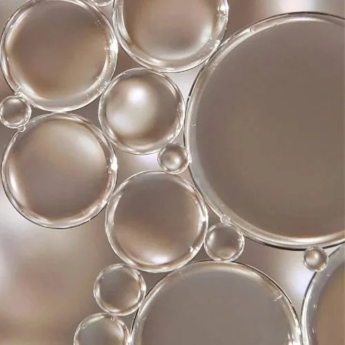 Close-up of liquid smart hydrators texture