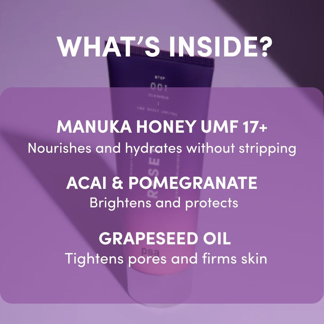 RESET Acai & Manuka Honey Nourishing Cleanser | PSA Skincare