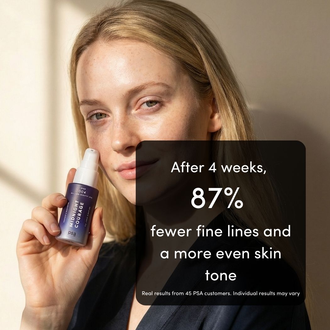 MIDNIGHT COURAGE Rosehip & Bakuchiol Retinoid Night Oil | PSA Skincare